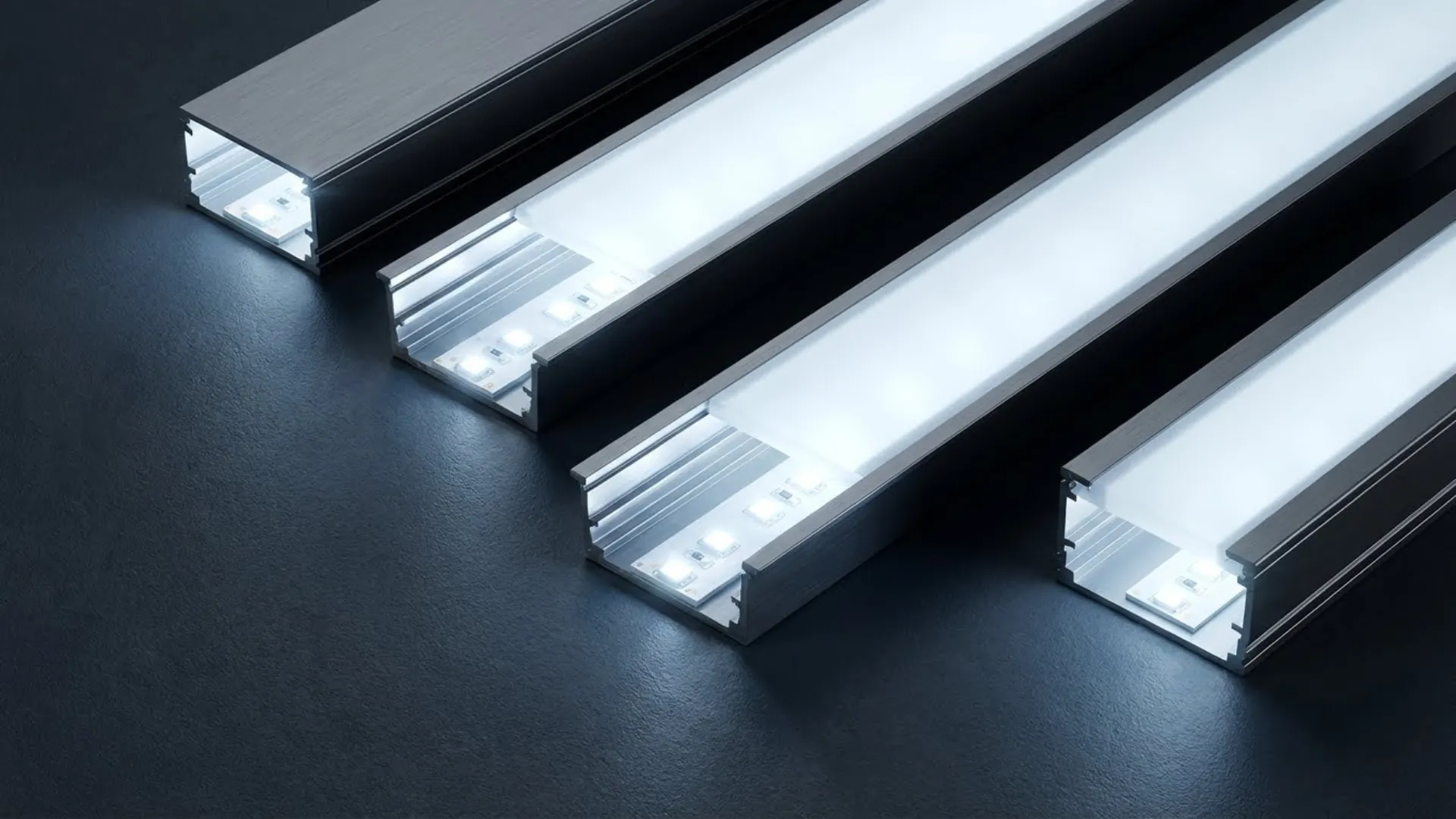 Fitas e perfis em LED para iluminação decorativa